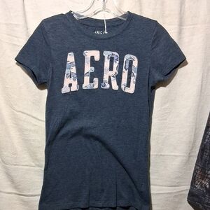 Aeropostale Womens Blue T-Shirt